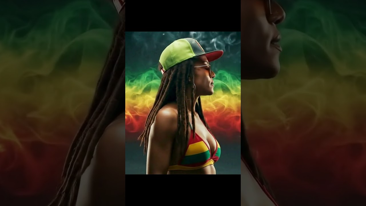 ReggAI - Smoke and Chant | 4K Rasta Anthem | Veo 3 | No Copyright Music 🌿