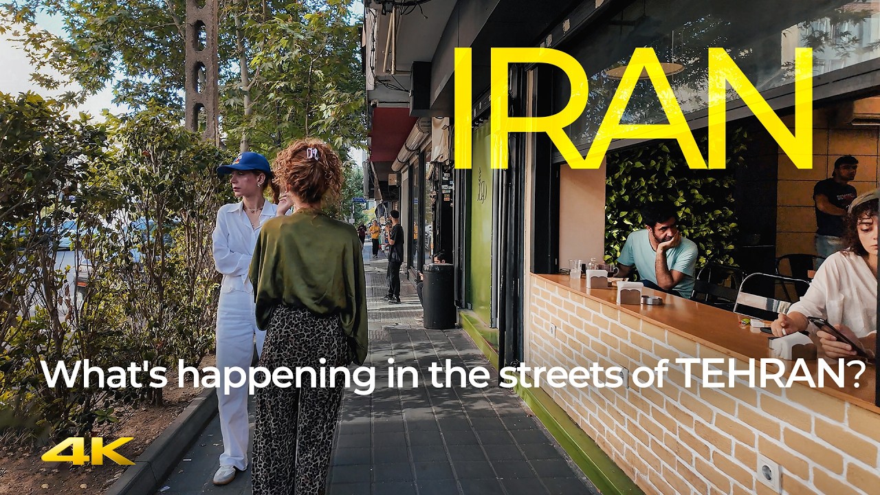 IRAN 🇮🇷 4K Virtual Walking Tour in TEHRAN | ایران، تهران