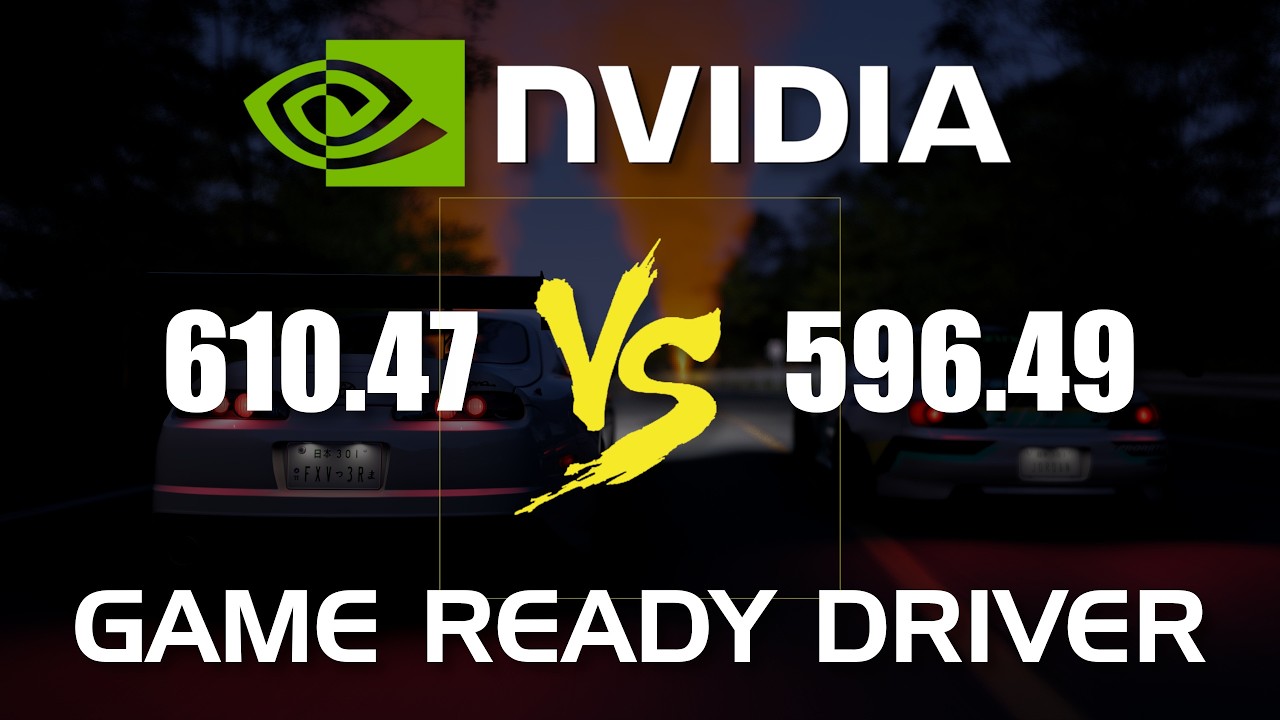 NVIDIA DRIVER 610.47 TEST (vs 596.49) &ndash; RTX 5080