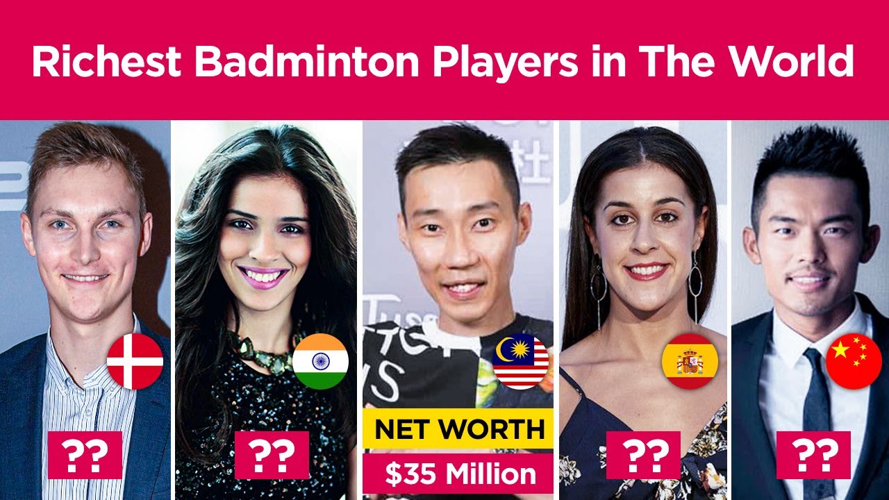 Top 10 Richest Badminton Players in The World 2023
