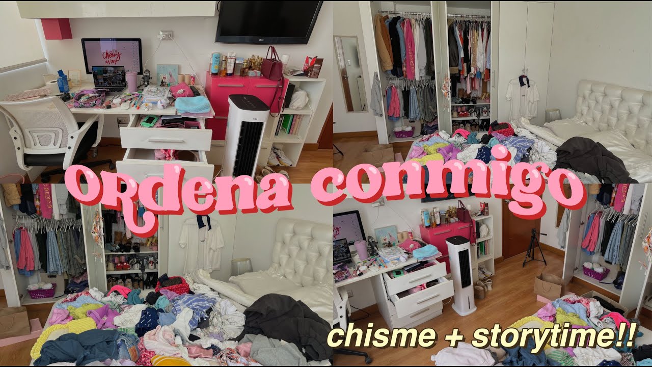 CÓMO LIMPIO Y ORDENO MI CUARTO *limpieza extrema* organiza conmigo!!