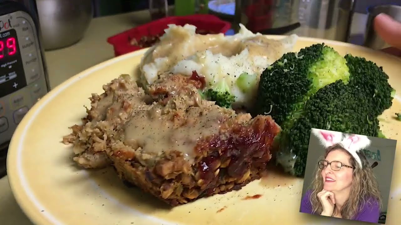 NAILED IT! Soy Curls Meatloaf Dinner