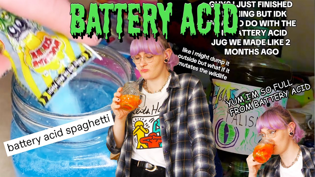 Battery Acid - A History Of 2020 TikTok's Drink & It's WILD Variations!