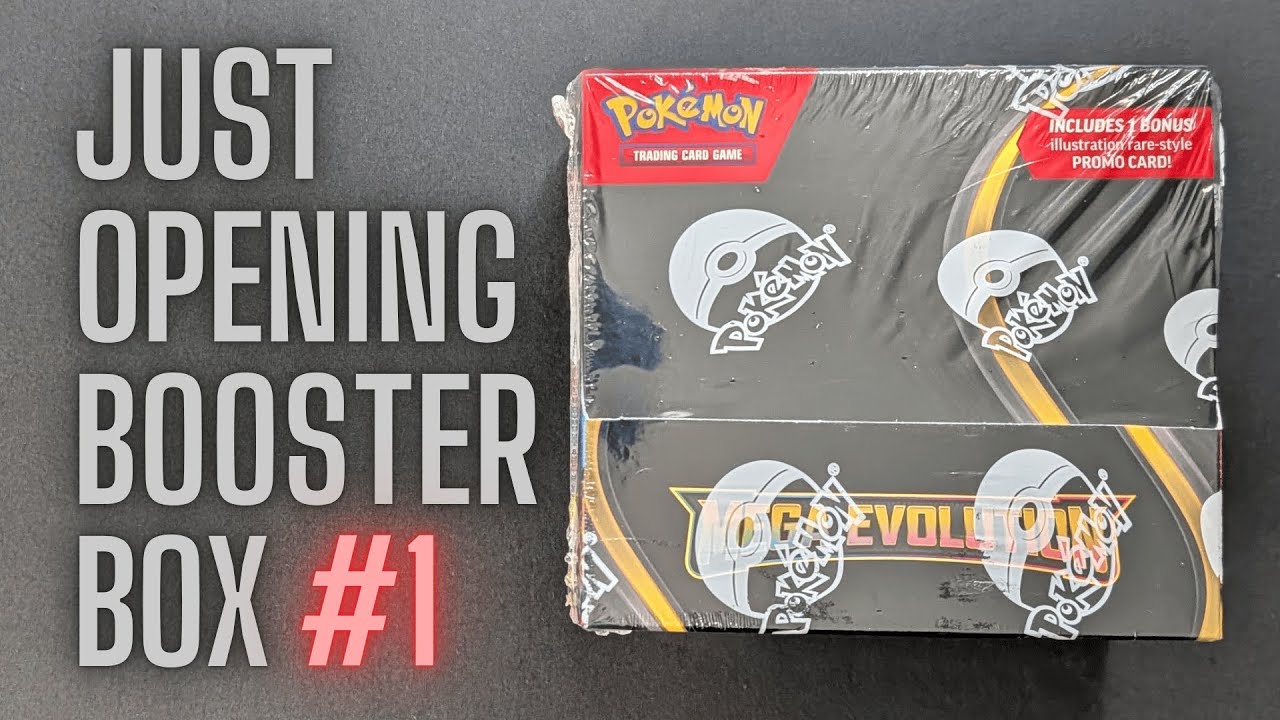 Just Opening – Pokémon Mega Evolutions Enhanced Booster Box (No Talking)