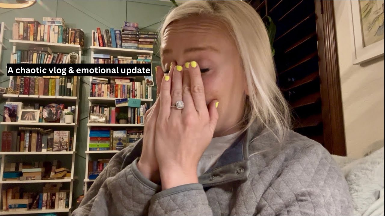 CHAOTIC READING VLOG & DEALING WITH TRAUMA | Update on Hubby’s Health