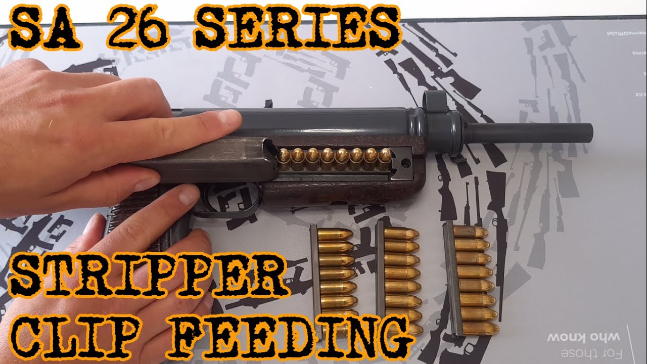 Clever Features - Sa 26 series -  Stripper Clip feeding system