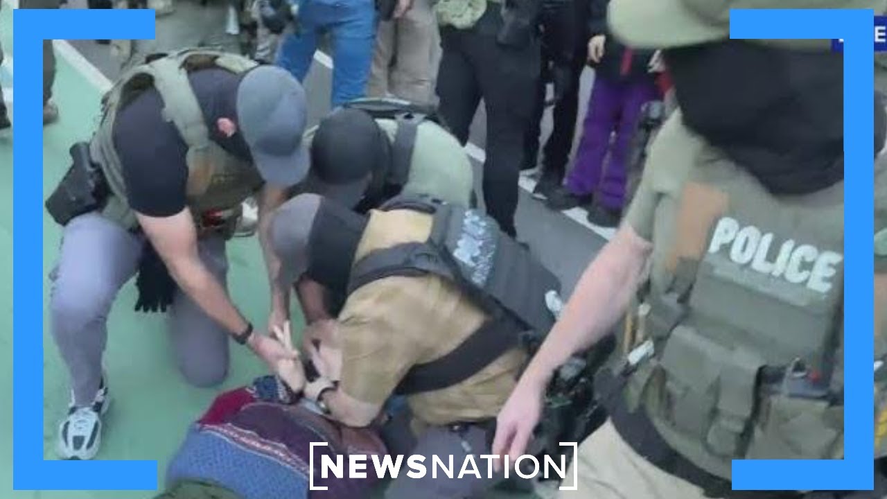 В Нью-Йорке вспыхнули протесты после того, как ICE напала на уличных торговцев | NewsNation Now