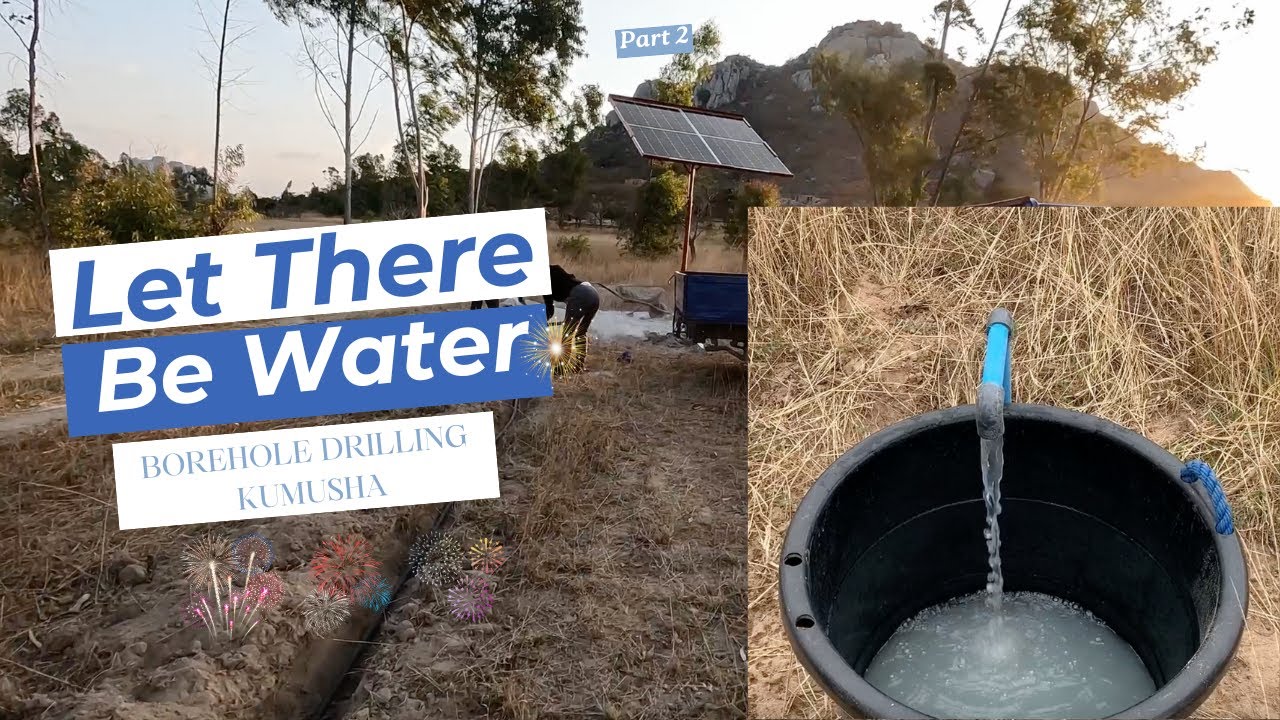Borehole Drilling Kumusha prt 2 #zimbabwe #homestead #offgrid