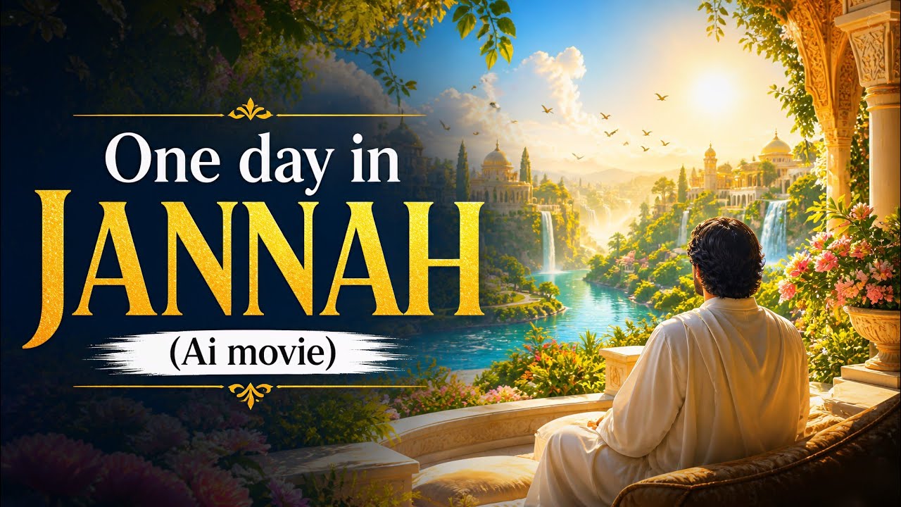 Aik Din Jannat Main | AI Movie Of Heaven | The First Day In Jannah | Islamic Stories | Urdu/hindi
