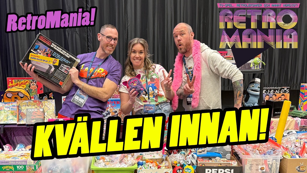 RetroMania Örebro 2026!   -   Kvällen innan!   Större än någonsin!