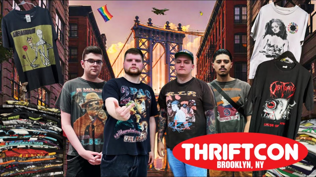 The Brooklyn Thriftcon Video - Vintage Shirts in NYC 🗽