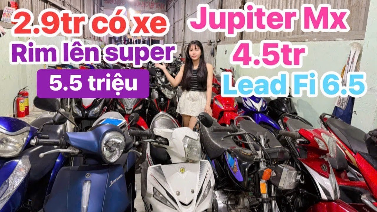 27/01 Tất tay xả 4.9 Jupiter Mx, xe hãng 2.9,Rim up Super 5.5, Lead 6.5, AB 6.5,JupiterV thái 6.9