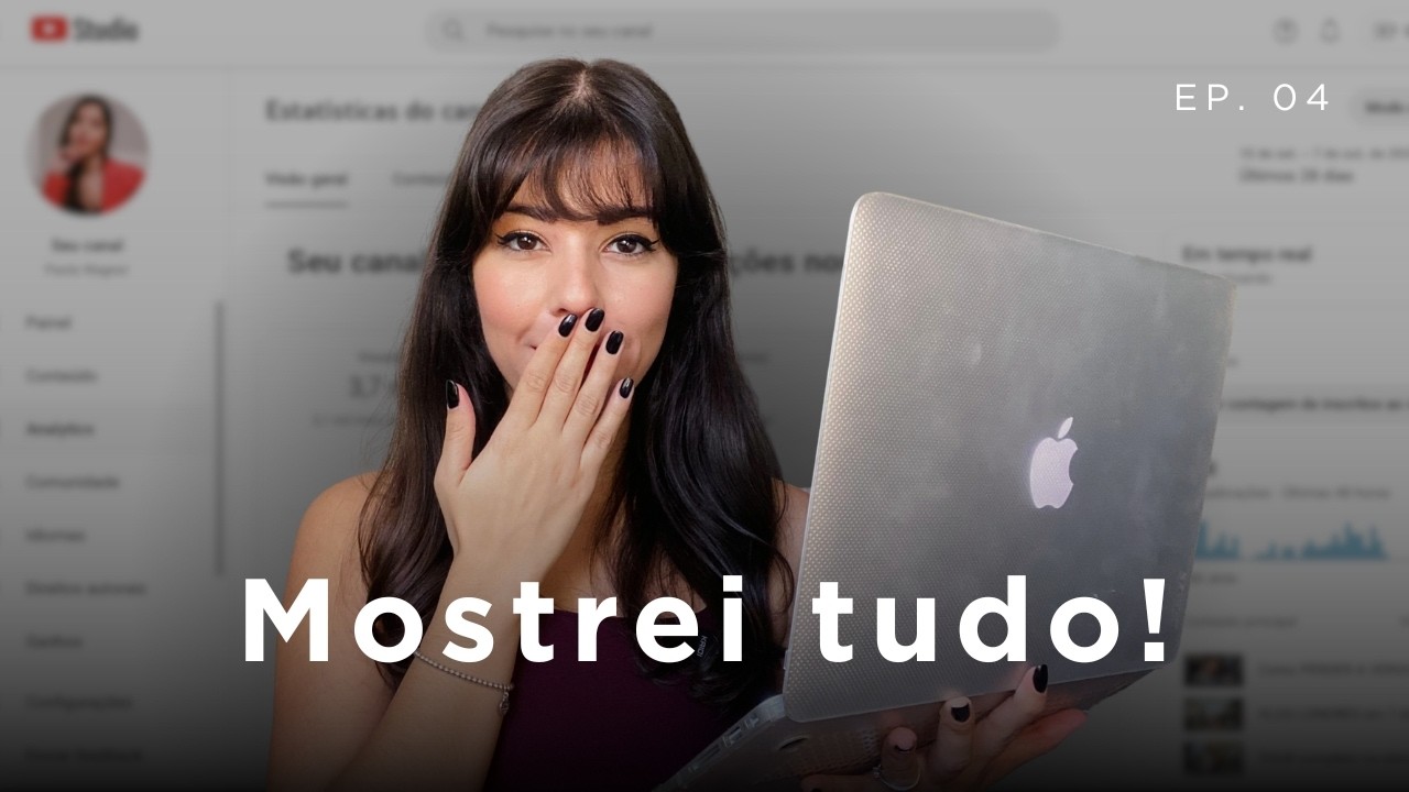 Meu canal no YouTube está crescendo? Análise das métricas de Out/Nov | EP.4 Monetizando meu canal