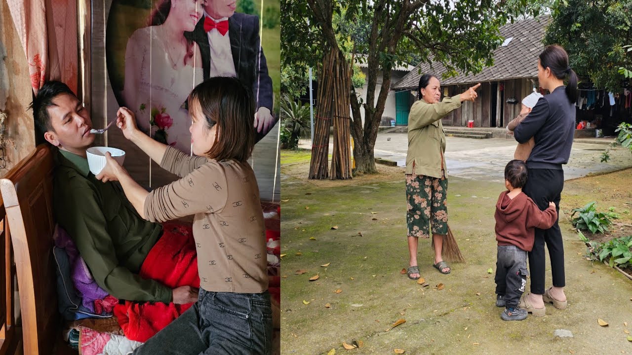 The woman who took care of Ve was very attentive - Vui was shocked when she returned to old house.