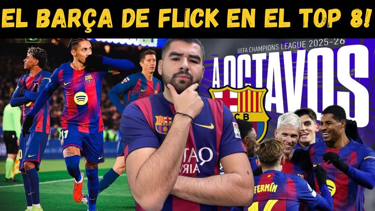 🔵🔴BARÇA de FLICK CUMPLE con EL OBJETIVO en CHAMPIONS LEAGUE! BARCELONISMO ILUSIONADO!🤩