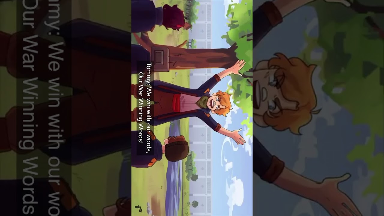 OUR WAR WINNING WORDS (credit to the lmanburg musical) for the rainbow kingdom
