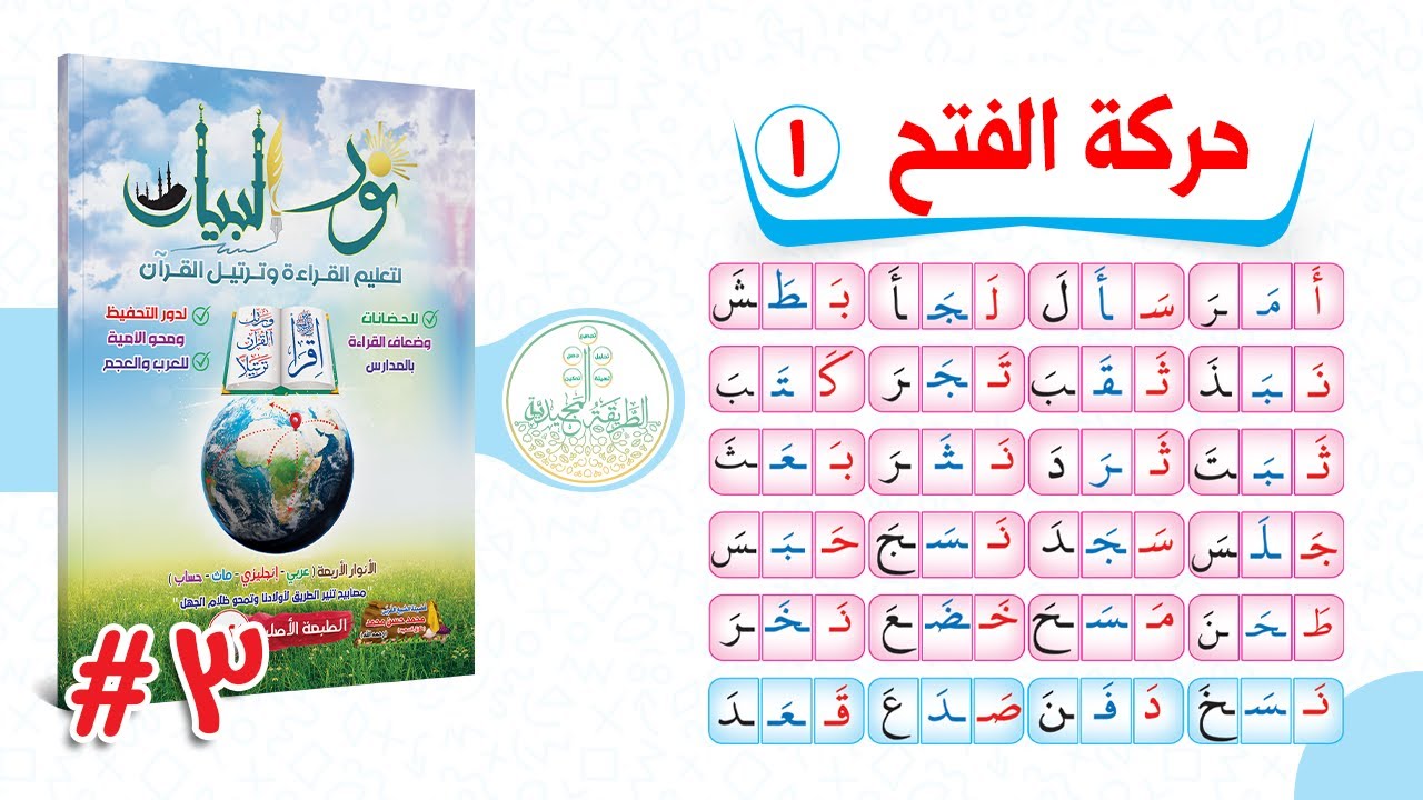 3. الـدورة المجـيدية  فى شـرح نـور البيـــان -  حركة الفتـح الجزء الأول