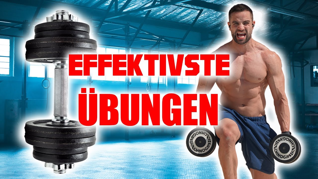 Nur KURZHANTELN - Die effektivsten BEINÜBUNGEN