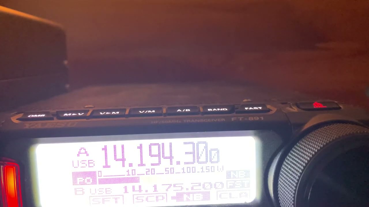 Pile up ham radio IOTA expedition GS2MP from eu -012 Scotland on 20m SSB 28/05/2024
