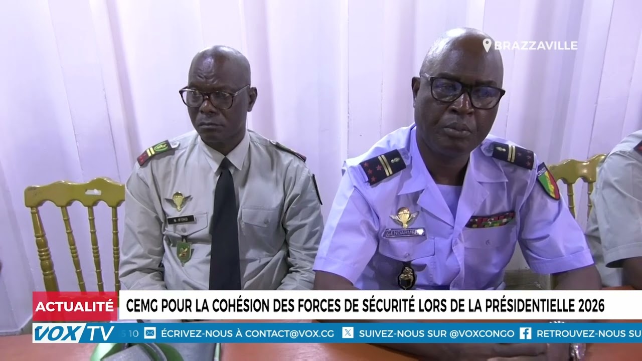 CEMG pour la cohésion des forces de sécurité lors de la présidentielle 2026