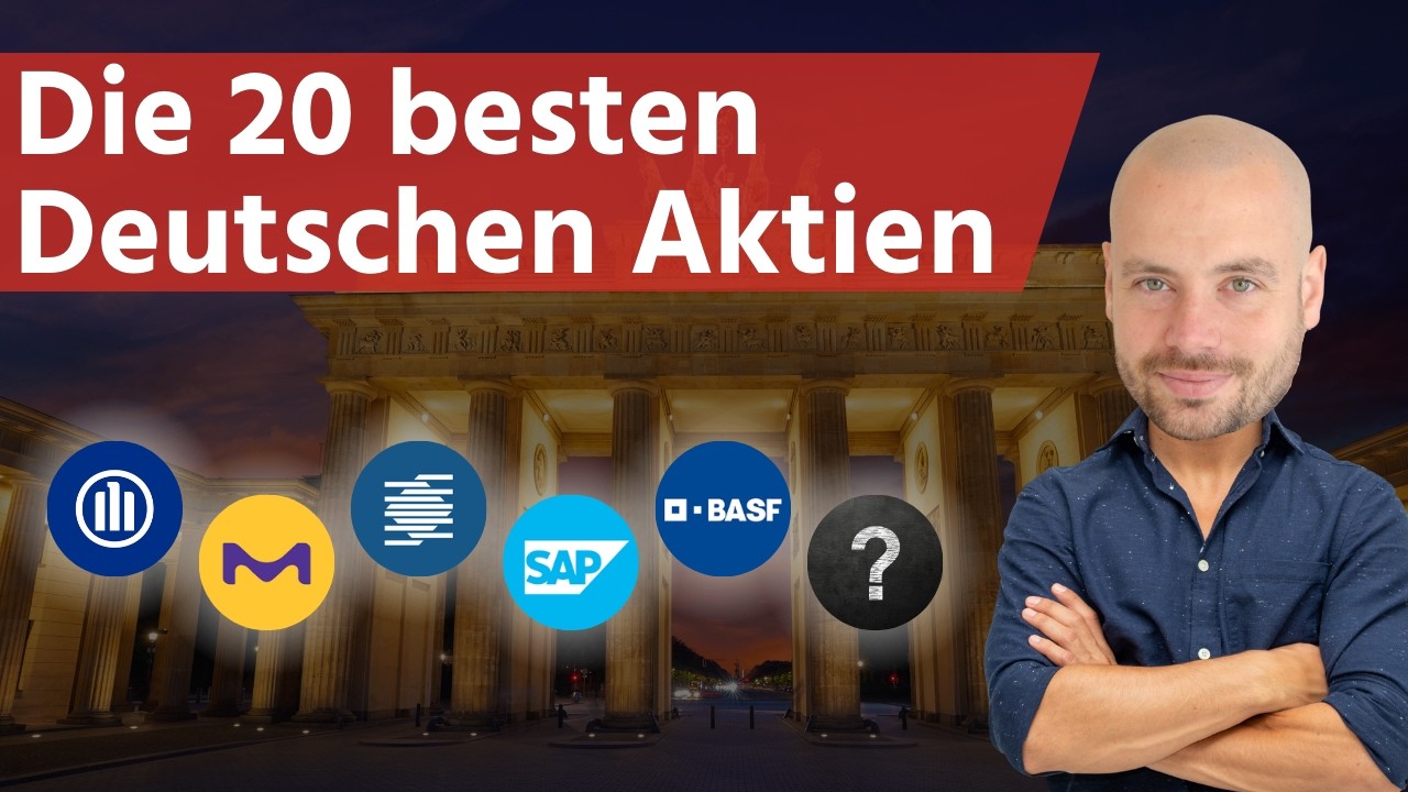 Die 20 besten Aktien aus Deutschland - Allianz, BASF und co!