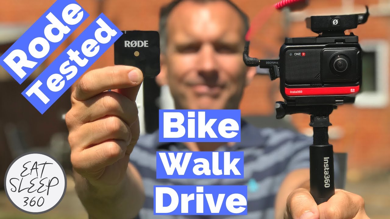 Insta360 ONE R and Rode Wireless Go Mic