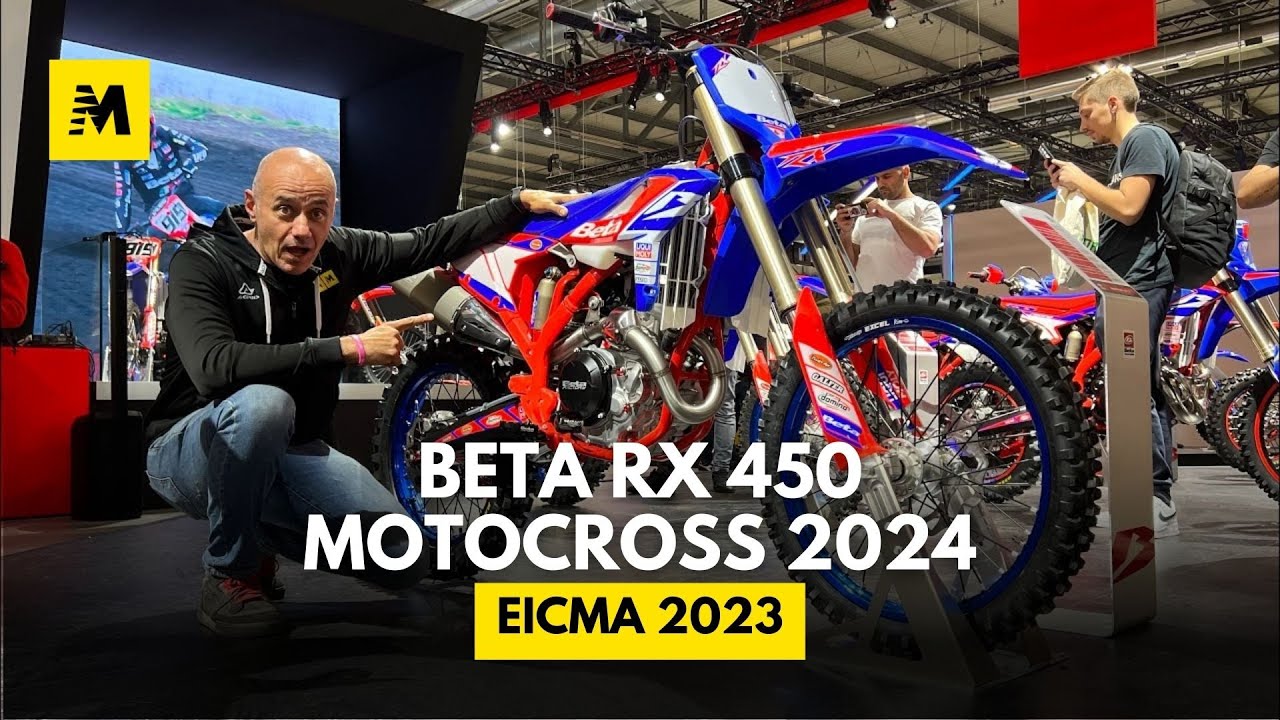 Beta RX 450 Motocross 2024 a EICMA [ENGLISH SUB]