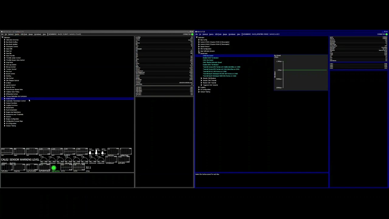 GPSBT BTIMU Syvecs CAN Connections