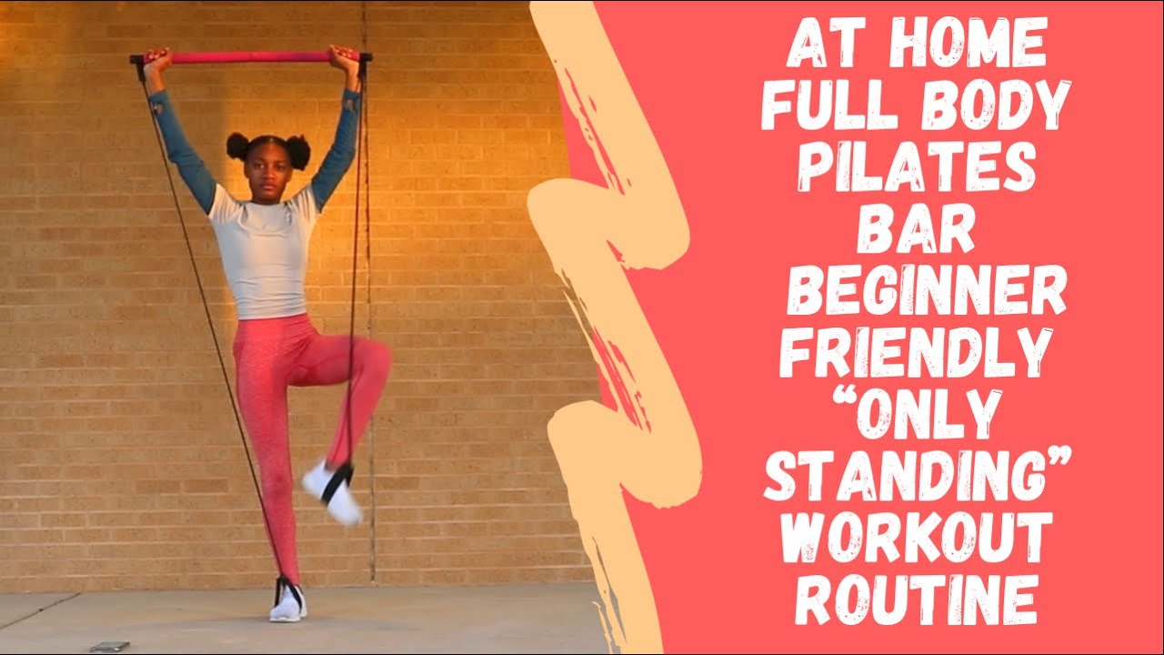 At home Full Body Pilates Bar Workout : Good for beginners !