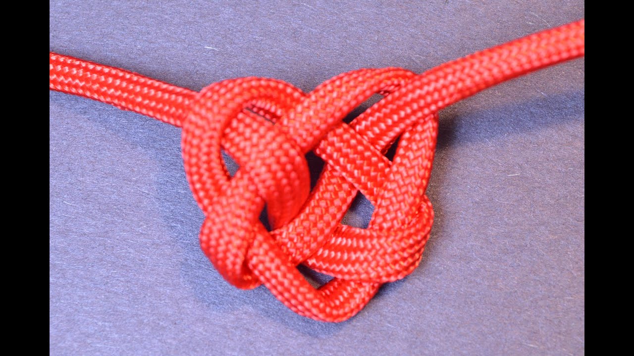 How to Make a Celtic Heart Knot - BoredParacord