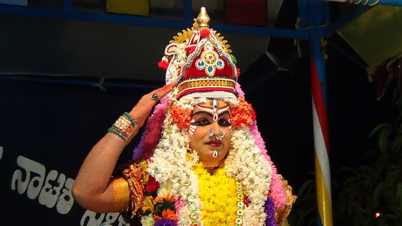 Yakshagana -- Shri Devi Mahatme - 14 - Endu yochisi mahanmaye..Kakyapadavu - Kulashekar
