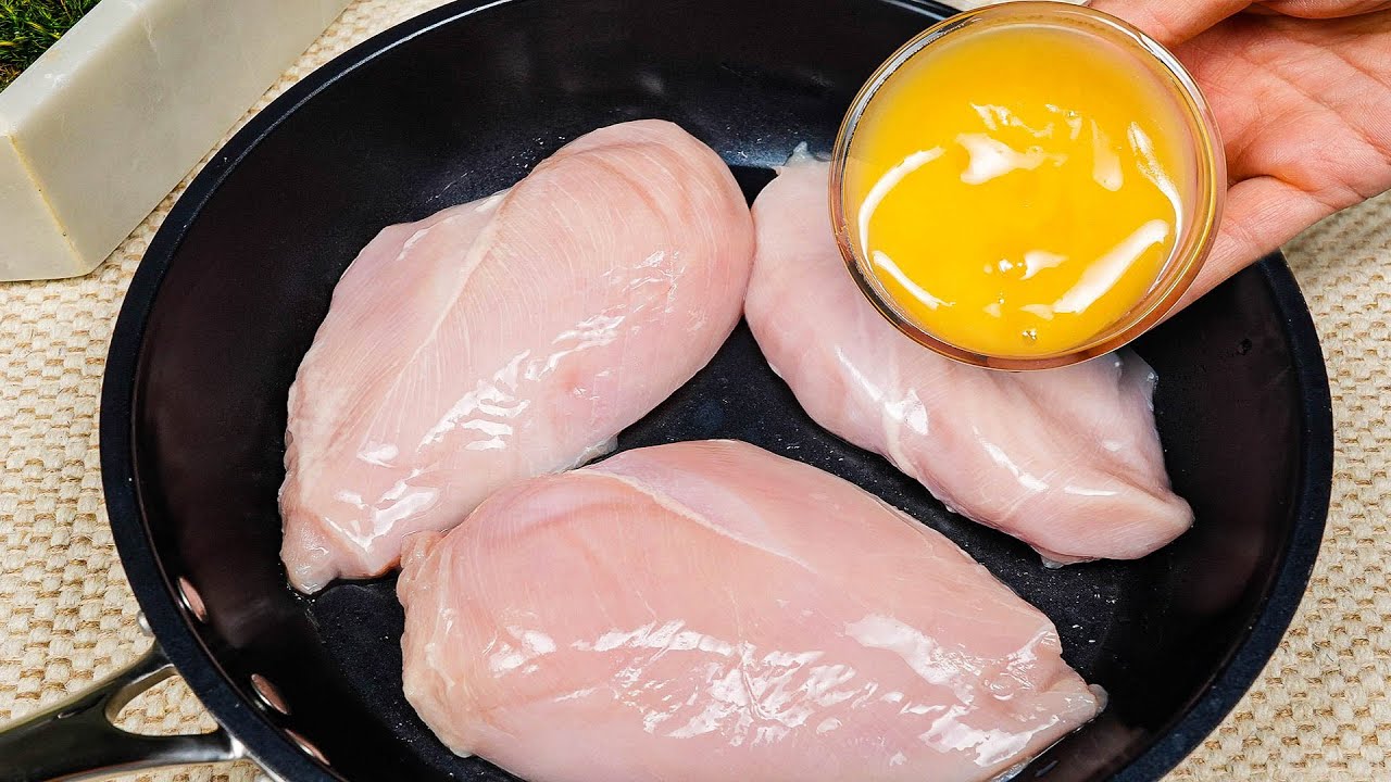 Любимая еда моего мужа❗ Быстрый и легкий ужин из куриной грудки!