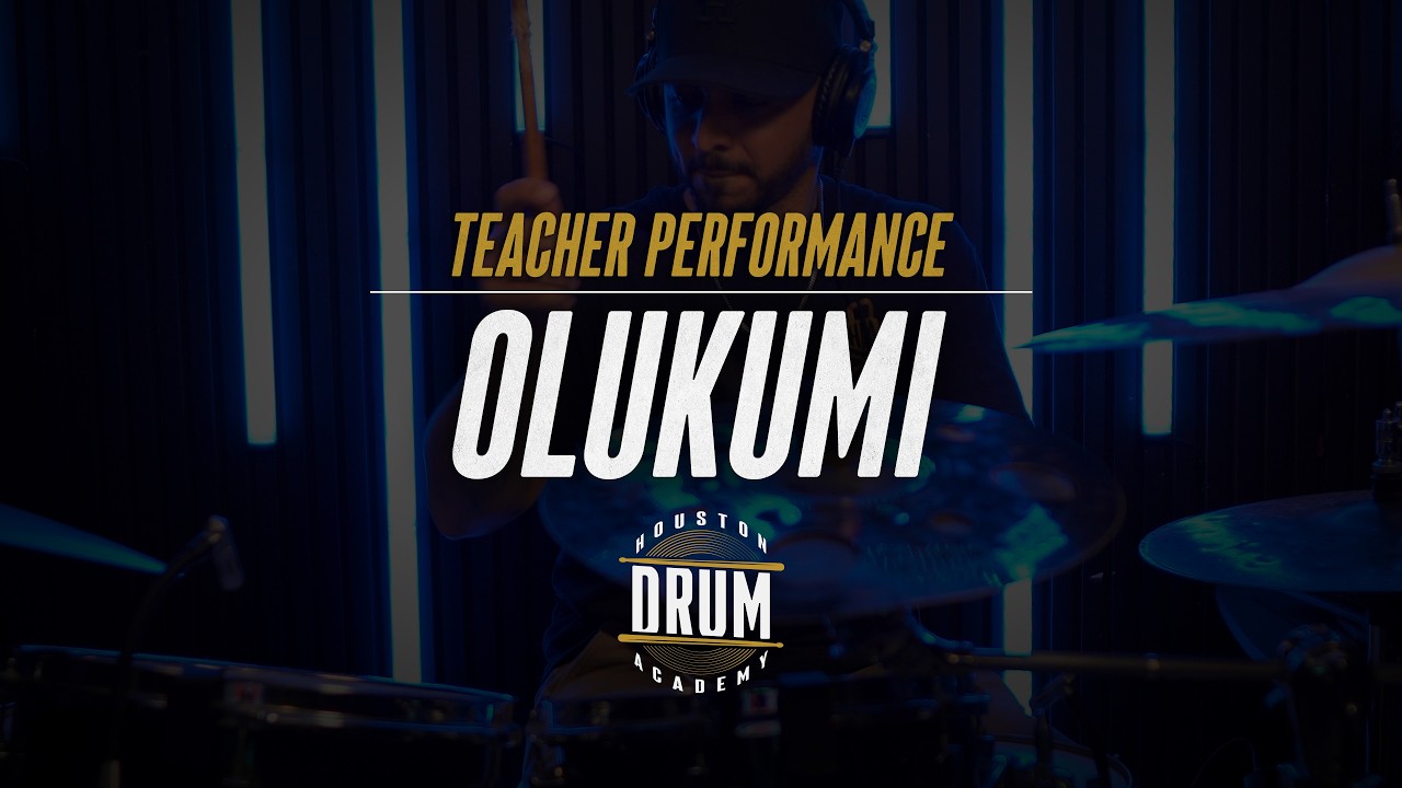 OLUKUMI | DRUM COVER | TEACHER PERFORMANCE