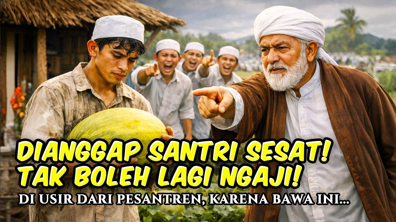 SANTRI INI DITUDUH PELIHARA JIN DAN DIUSIR DARI PESANTREN! Semua Terdiam Saat Melihat Catatannya