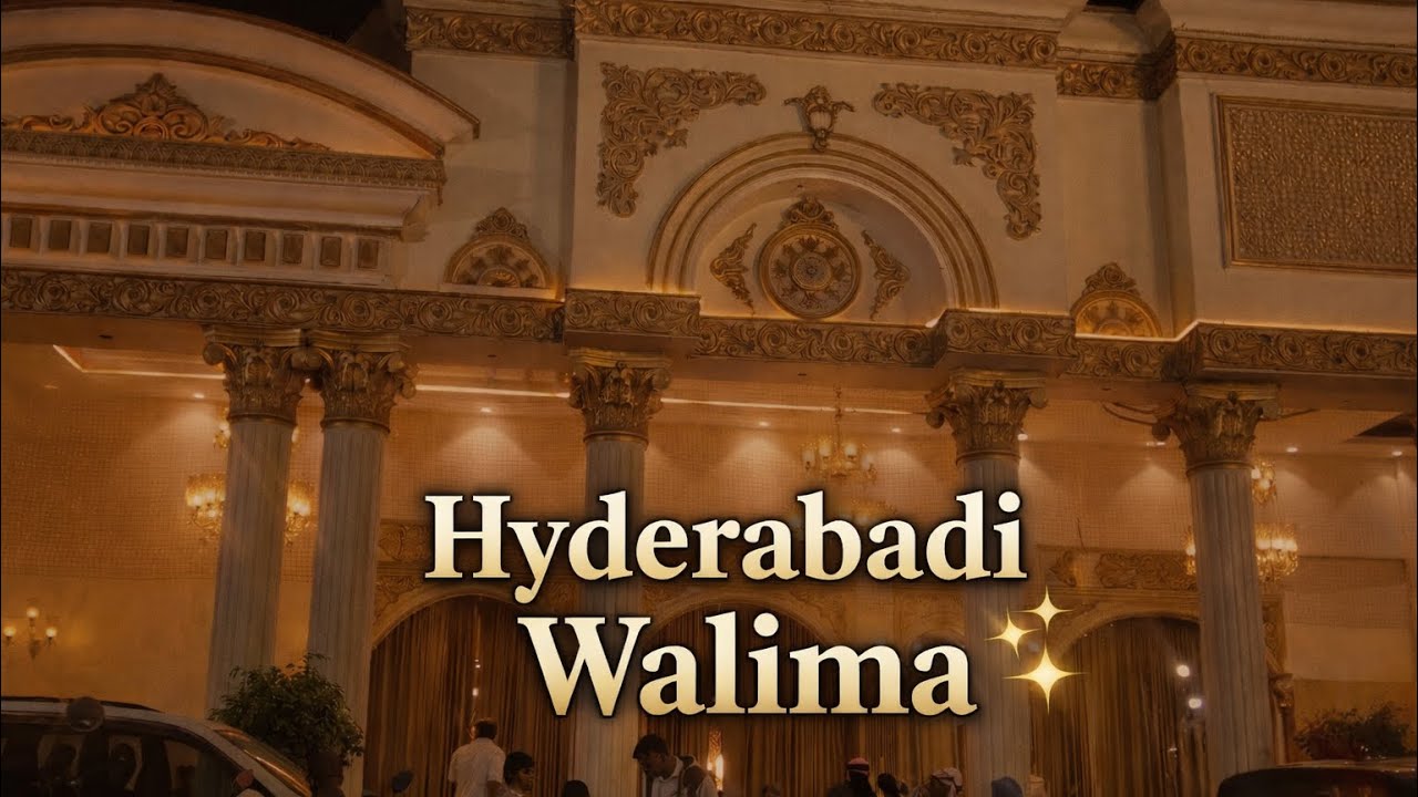 Hyderabadi Walima Night ✨ | Delicious Food & Amazing Dance#viral 