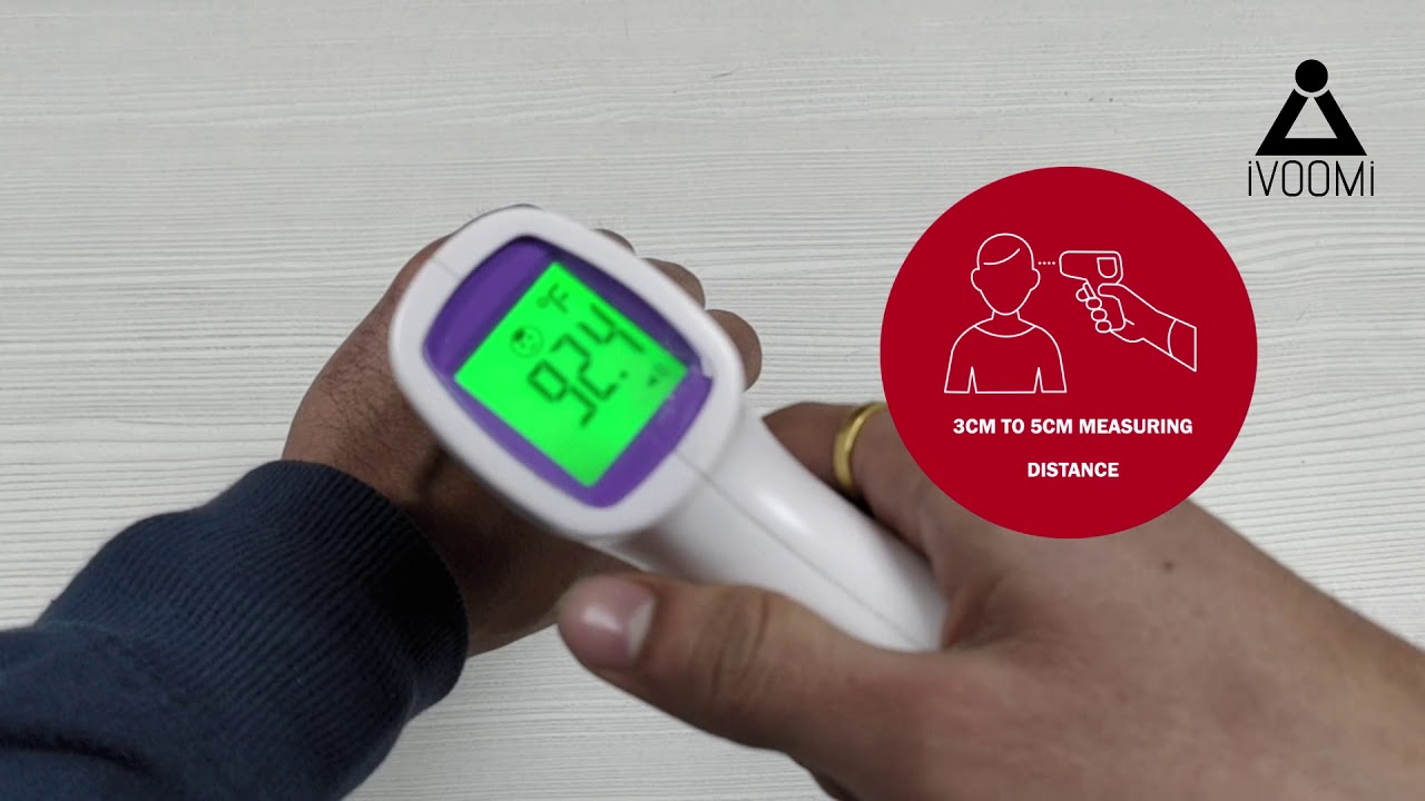 Why iVOOMi IR Thermometer showing Lo, How to use it?