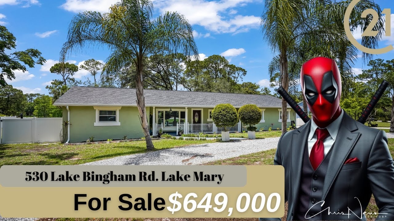 530 Lake Bingham Rd. Lake Mary - For Sale (Branded)