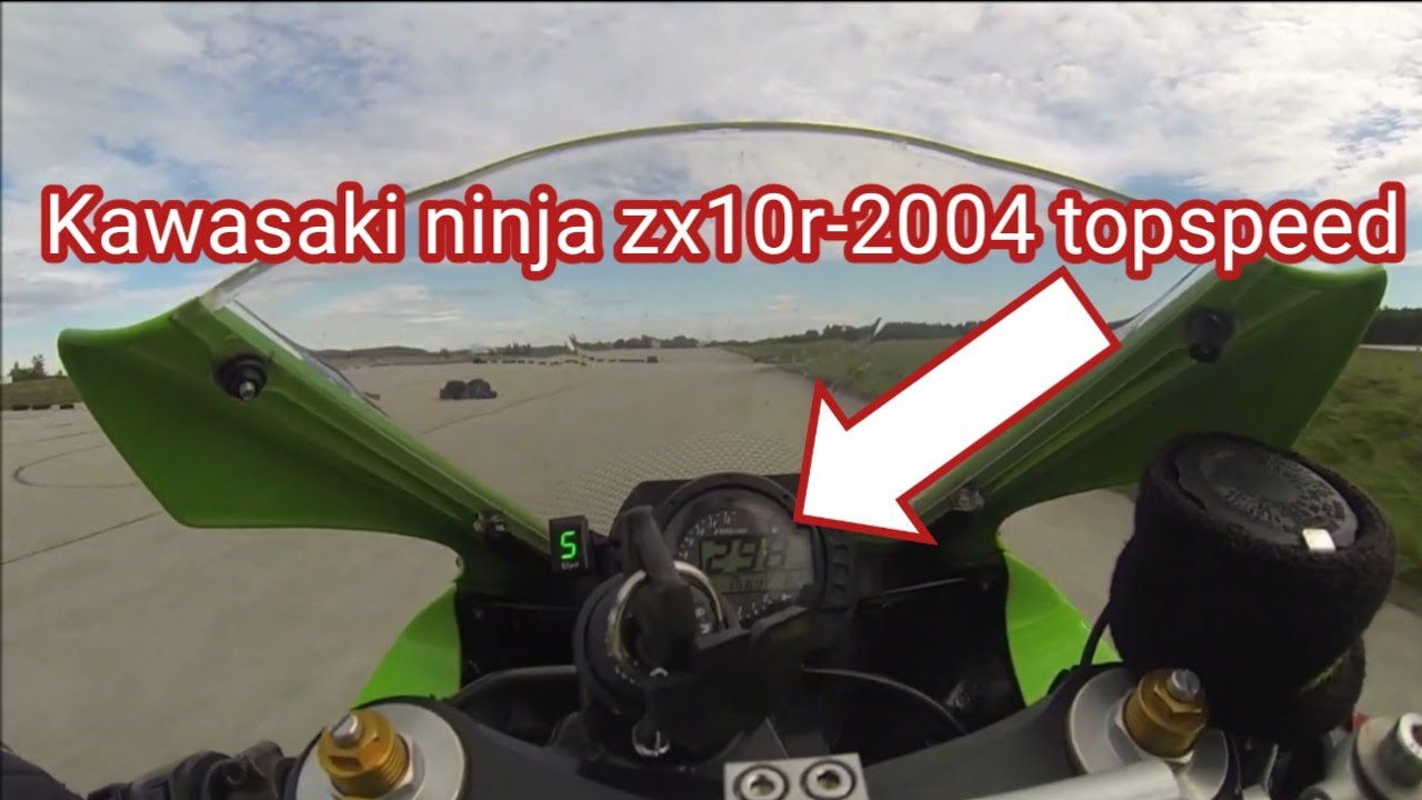 Kawasaki ninja zx10r-2004 TOPSPEED