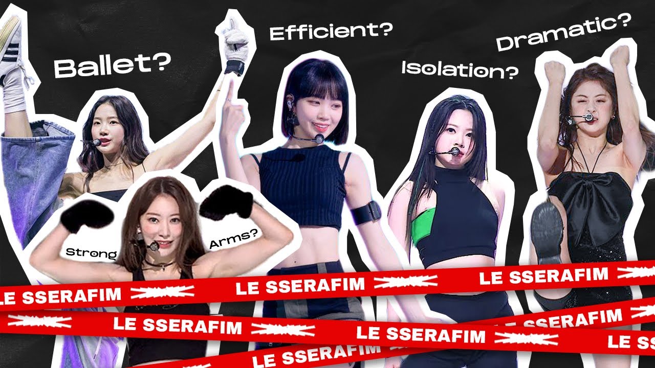 LE SSERAFIM Dance Analysis [by a Professional Dancer]