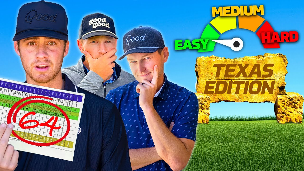 3 Pro Golfers Play Easiest Course in Texas