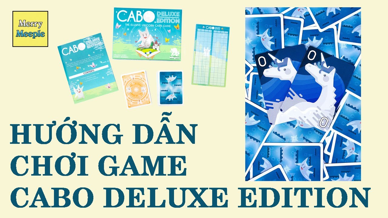 [Vietsub] HƯỚNG DẪN CHƠI GAME CABO DELUXE