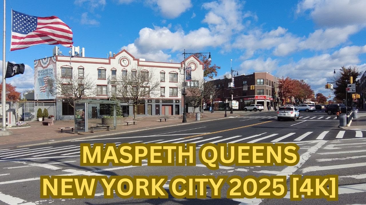 Life in Maspeth Queens 2025. New York City Walking Tour 4K