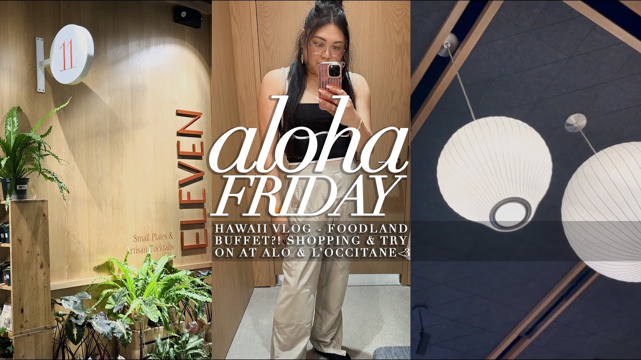 FOODLAND BUFFET?! MY EXPERIENCE & SOME SHOPPING! - ALOHA FRIDAY VLOG |  RICHELLE - THE ELLEST COM