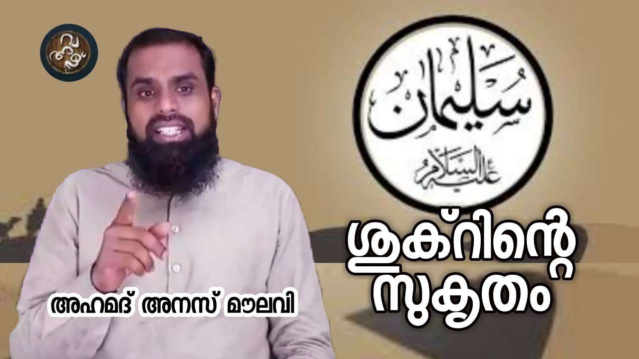 Ahmed anas Moulavi | വഅള് പരമ്പര7 | സുലൈമാന്‍ നബി(അ) ശുക്റിന്‍റെ സുകൃതം K4ic Wayanad Islamic speech