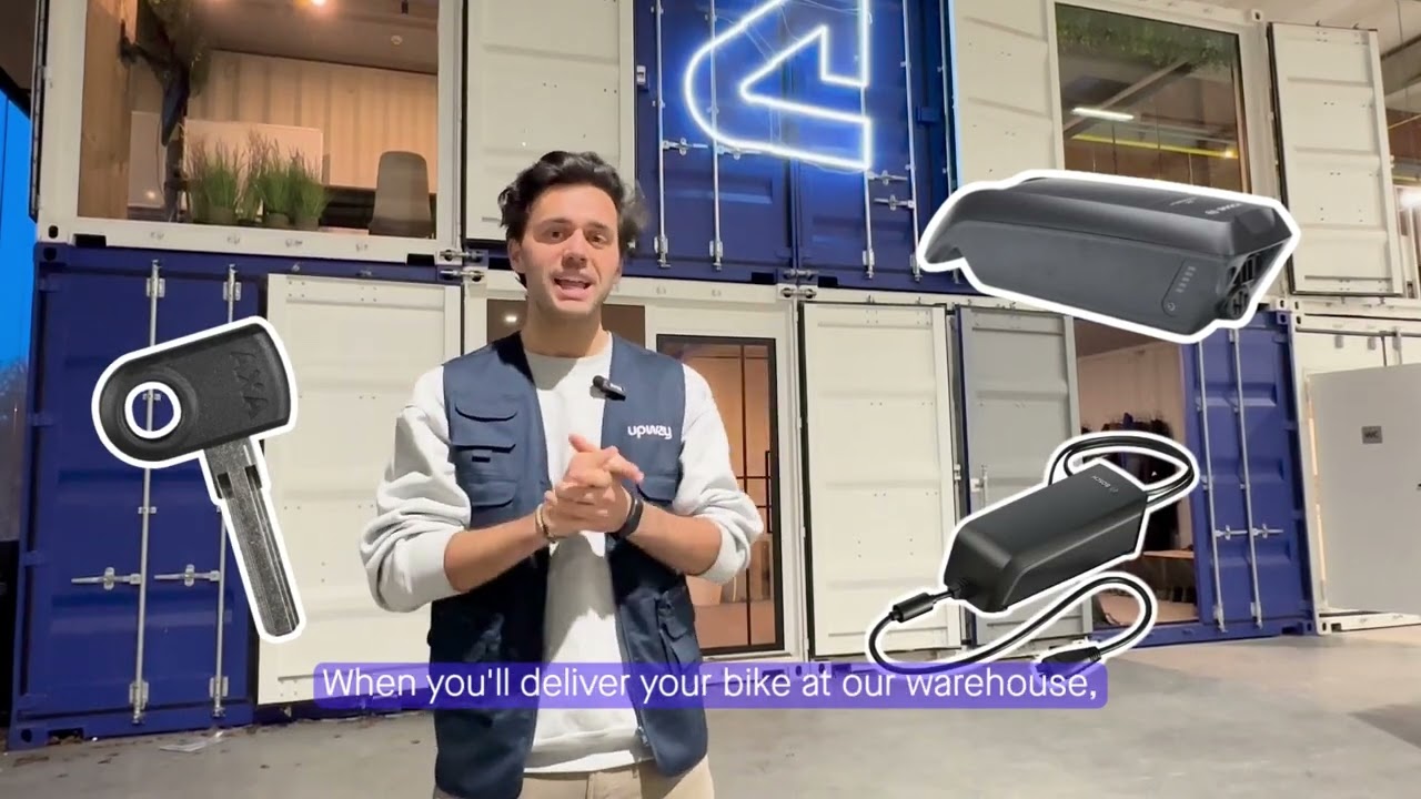 Sell your e-bike to Upway and drop it off at our Upcenter