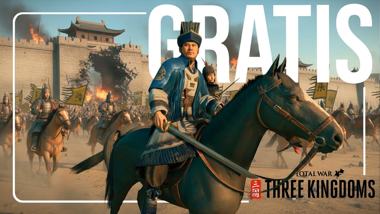 Consigue Total War Three Kingdoms TOTALMENTE GRATIS !