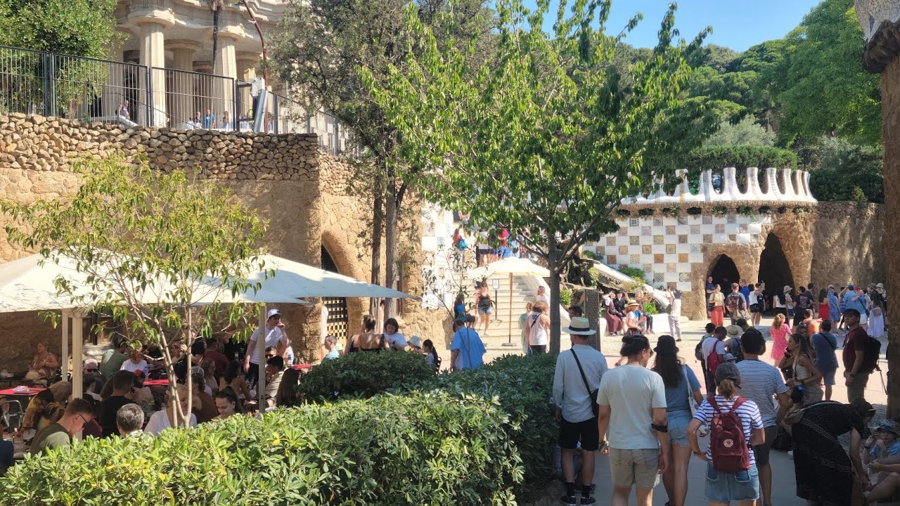 Parc Guell & Mercado de La Boqueria Barcelona, Spain 🇪🇸