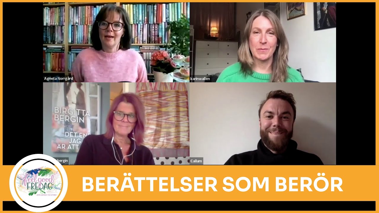 Ber&auml;ttelser som ber&ouml;r - Bokprat med Bergin, Bloodworth & Wall&eacute;n