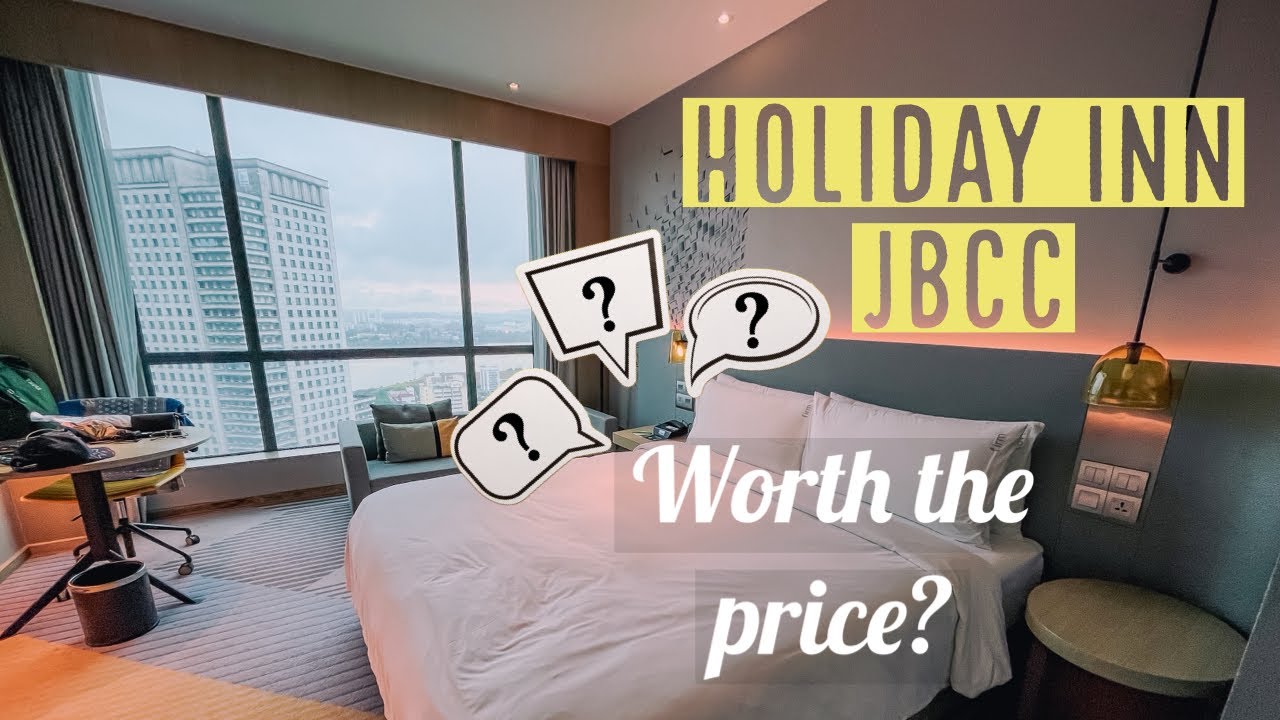 King Premium Sea View at Holiday inn Johor Bahru City Centre.