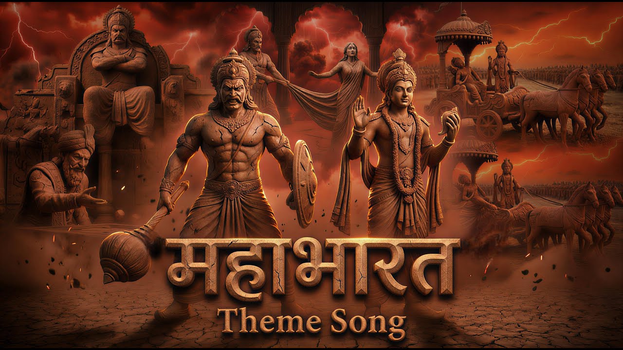 महाभारत थीम सॉन्ग (Mahabharat Theme Song)| Official Title Track |EpicByte Sense - Hindi #mahabharat